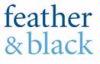 logo for Feather and Black